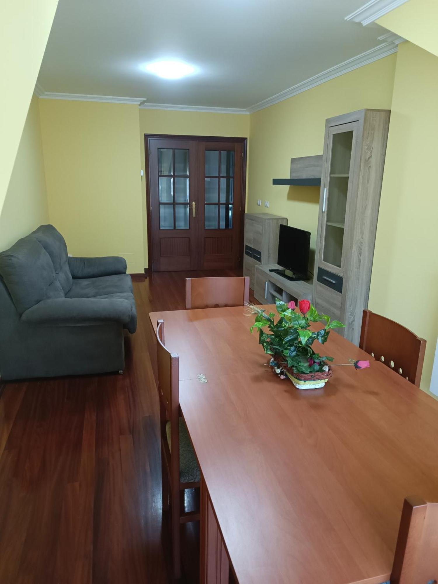 Atico Con 3 Habitaciones En Poio Kültér fotó