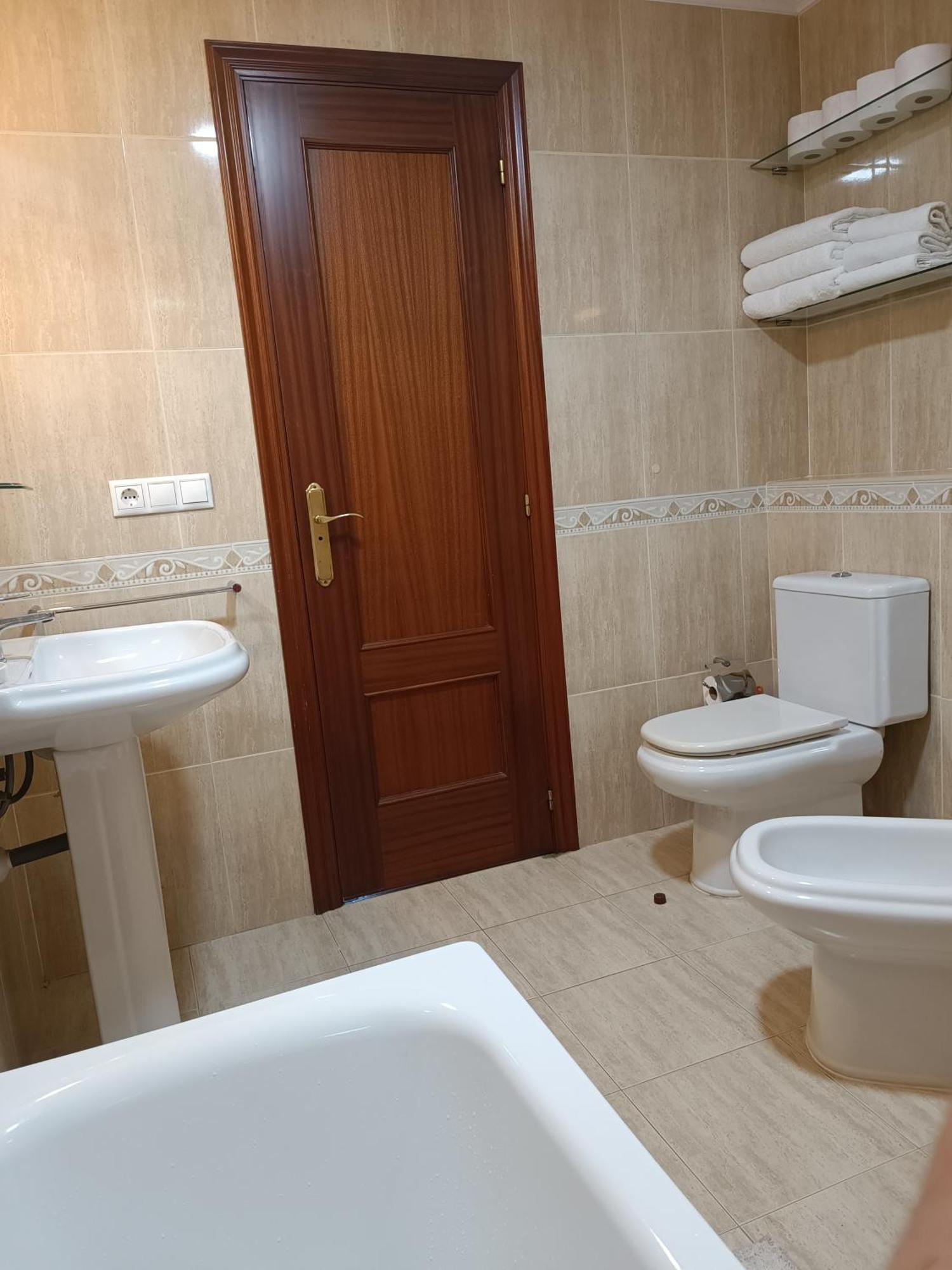 Atico Con 3 Habitaciones En Poio Kültér fotó