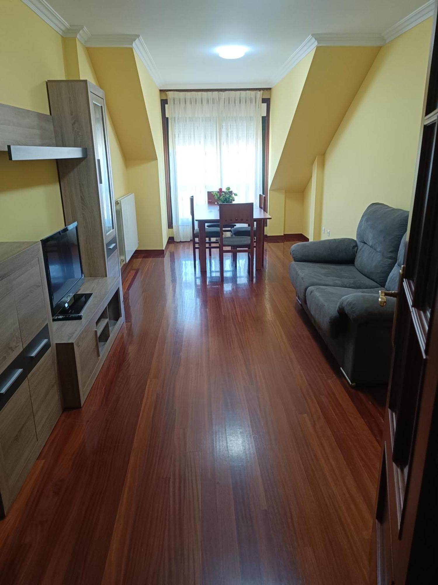 Atico Con 3 Habitaciones En Poio Kültér fotó